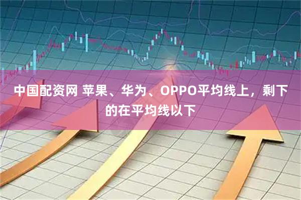 中国配资网 苹果、华为、OPPO平均线上，剩下的在平均线以下